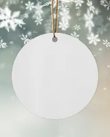 Wood Ornament - Circle