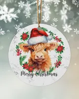Wood Ornament - Circle