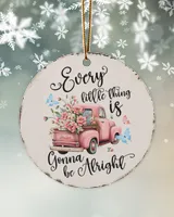 Wood Ornament - Circle