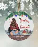 Wood Ornament - Circle