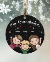 Wood Ornament - Circle
