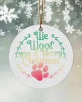 Wood Ornament - Circle