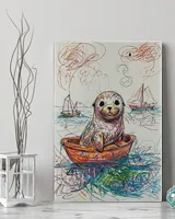 Ready To Hang Portrait Canvas