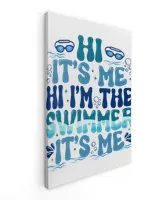 Hi It's Me Hi I'm the Swimmer It's Me Shirt, Swimmer Shirt, In My Swimmer Era Shirt, Swim Mom Shirt, Gift for Swimmer
