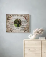 Personalized Custom I Miss You Mom Memorial Canvas Art FC84 Ready To Hang Landscape Canvas white 14x11in
