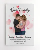 Ready To Hang Portrait Canvas (3 sizes)