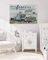 Dibs On Forever With You - Personalized Couple Canvas