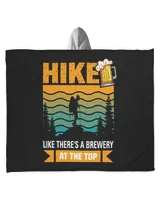 Hooded Sherpa Fleece Blanket