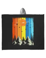 Hooded Sherpa Fleece Blanket