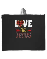 Hooded Sherpa Fleece Blanket