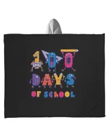 Hooded Sherpa Fleece Blanket