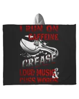 Hooded Sherpa Fleece Blanket