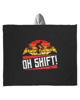 Hooded Sherpa Fleece Blanket