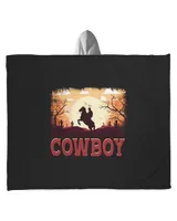 Hooded Sherpa Fleece Blanket