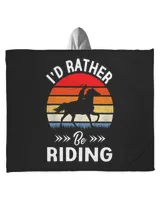 Hooded Sherpa Fleece Blanket