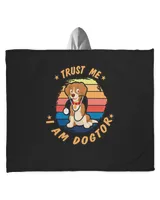 Hooded Sherpa Fleece Blanket