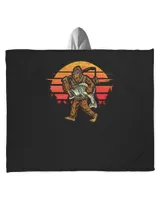 Hooded Sherpa Fleece Blanket