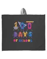Hooded Sherpa Fleece Blanket