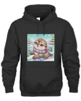 Unisex Hoodie - Oversized Print