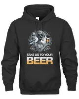 Unisex Hoodie - Oversized Print