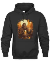 Unisex Hoodie - Oversized Print