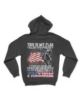 Unisex Hoodie - Oversized Print