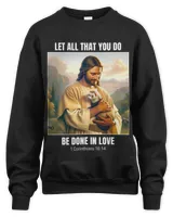 Unisex Sweatshirt - Oversized Print