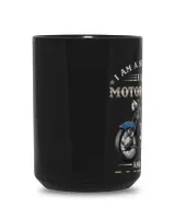 A Simple Man Love Motorcycles and America Black Mug 15oz black 15oz
