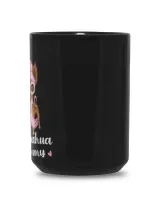 Pink Chihuahua Momy Black Mug 15oz black 15oz