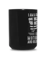 I Simple Man Ride Motorcycles Believe Jesus Black Mug 15oz black 15oz