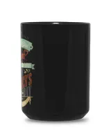 Thank You Mom Happy Mother's Day Black Mug 15oz black 15oz