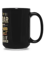 IF BONDAR CAN'T FIX IT WE'RE ALL SCREWED B3 Black Mug 15oz black 15oz