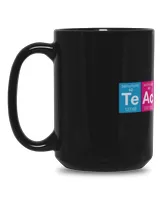 Science Teacher Black Mug 15oz black 15oz