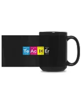 Science Teacher Black Mug 15oz black 15oz