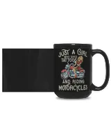 Girl Loves Tattoos And Riding Motorcycles