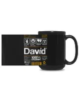 Fbus01603 David H52 Black Mug 15oz black 15oz