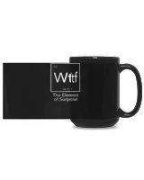 The Element Of Surprise Black Mug 15oz black 15oz