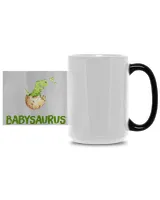 Personalised [T-REX] Funny [BabySaurus] Cute Dinosaur Gift / Family Mug , Personalized Mug, Gift for Dad, Father's Day Gift, Funny Dinosaur Mug, Mug For Dad, Butt Mug
