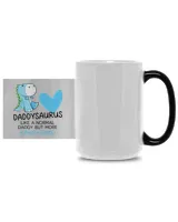 Dad Like A Normal Daddy But More Rawr-Some, Personalized Mug, Gift for Dad, Father's Day Gift, Funny Dinosaur Mug, Mug For Dad, Butt Mug