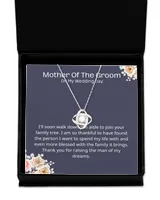 Love Knot Silver Necklace
