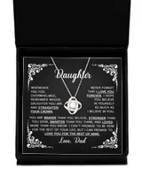 Love Knot Silver Necklace