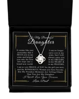 Love Knot Silver Necklace