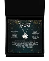 Love Knot Silver Necklace