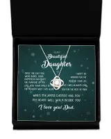 Love Knot Silver Necklace