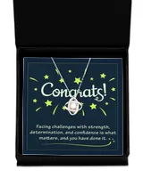 Love Knot Silver Necklace