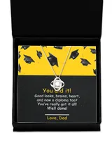 Love Knot Silver Necklace