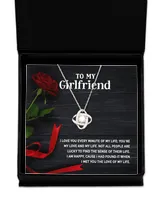 Love Knot Silver Necklace
