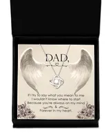 Love Knot Silver Necklace