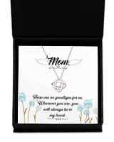 Love Knot Silver Necklace