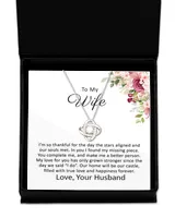 Love Knot Silver Necklace